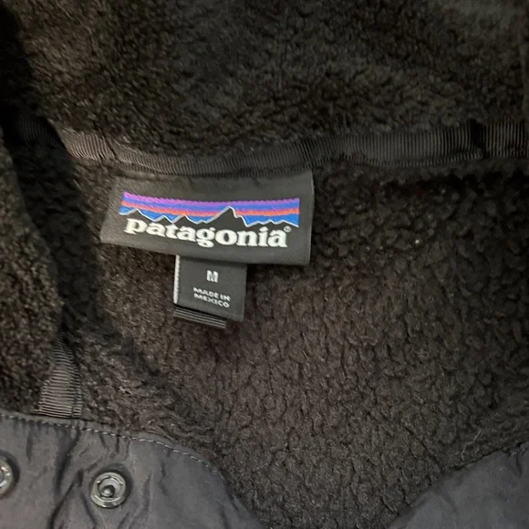 Patagonia Black Fleece Pullover - Picture 2 of 6